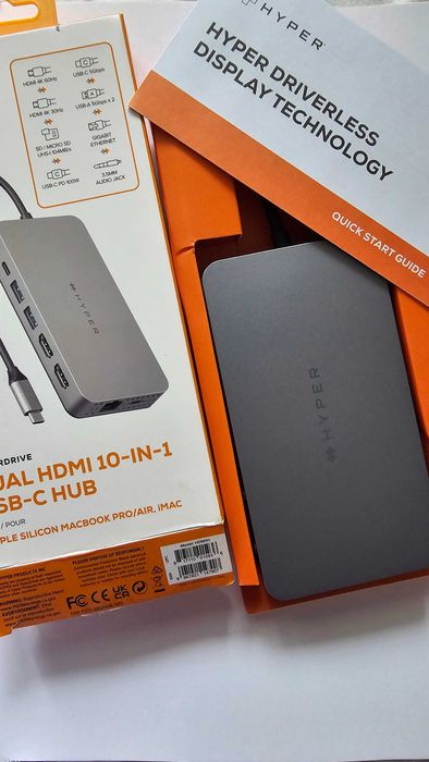 Hyperdrive DUAL HDMI 10-IN-1 USB -C HUB
