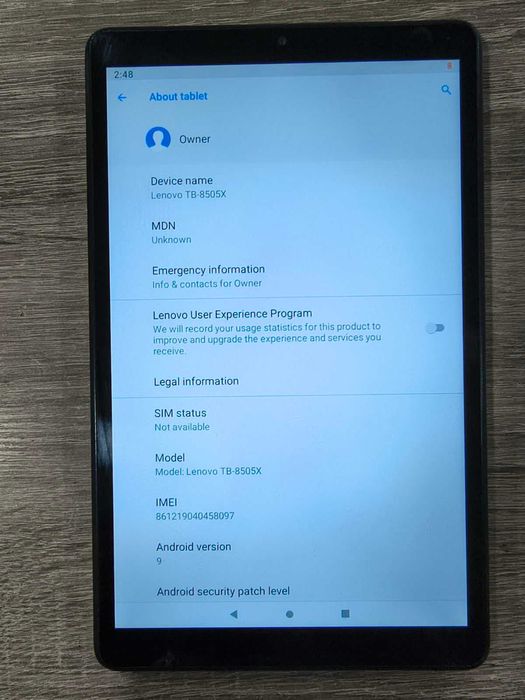 Lenovo Tab М8 TB 8505X