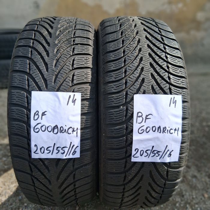 2×205/55/16 M+S.BFGOODRICH.Stare excelenta.