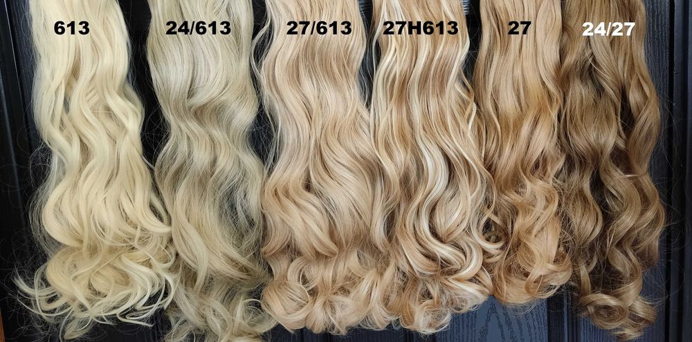 Висококачествени чупливи екстеншъни комплект от 7 части, 160гр, 58см