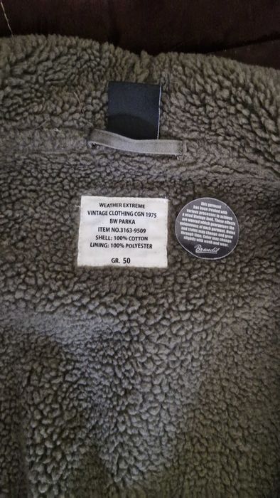 Parka,мъжка военна полушуба