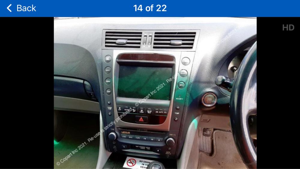 Lexus GS 300 2007 НА ЧАСТИ