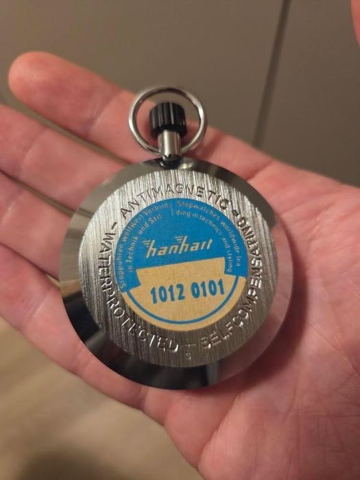 Хронометър Hanhart от 1974 година с оригинална кутия и документи
