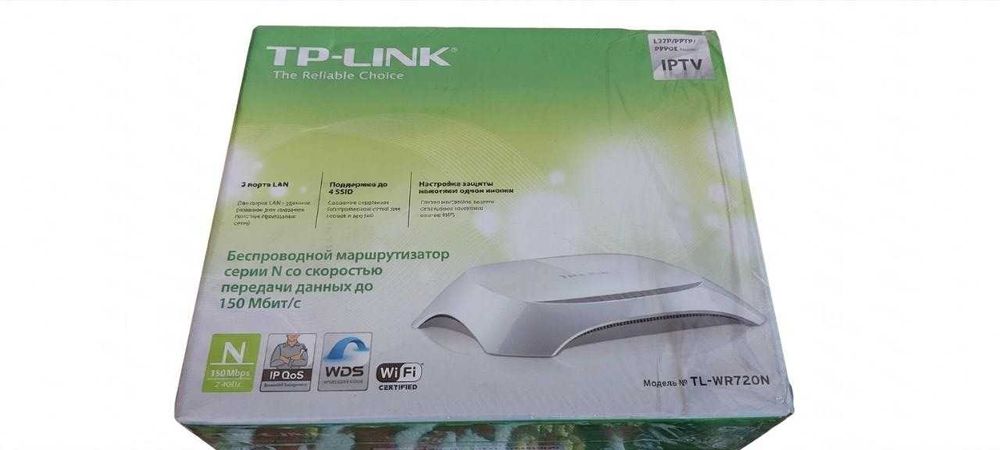 Продаётся Wi-Fi роутер TP-Link TL-WR720N новый