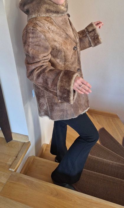 Cojoc DAMA Italian Blana Naturala NOU