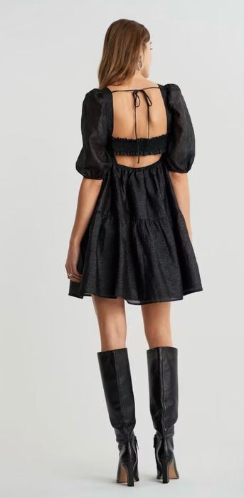 Ефектна рокля Gina Tricot от органза