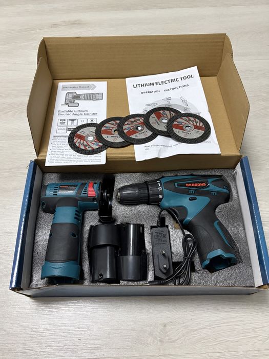 Bormasina de gaurit si Polizor unghiular 2 in 1 ~ Promotie ‼️