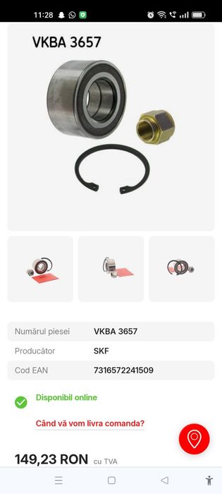 Rulment VKBA 3657