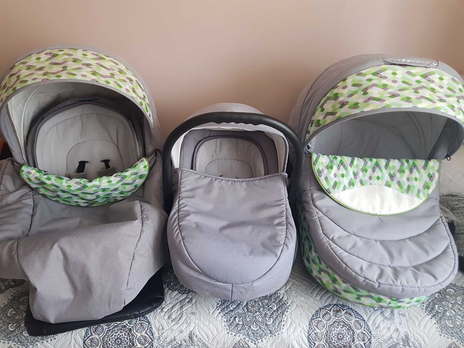 Продавам бебешка количка Buba Solo 3 в 1