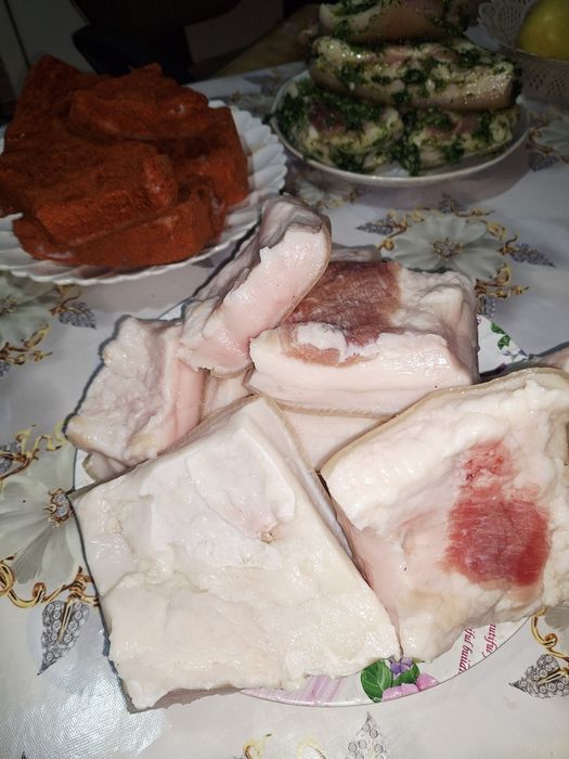 Сало солёное  в рассоле