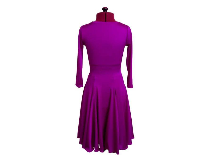 Rochie basic mov dans sportiv - 10-12 ani