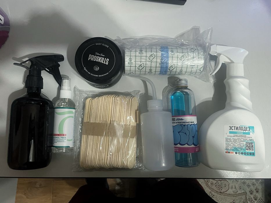 Тату машинка + расходники для тату