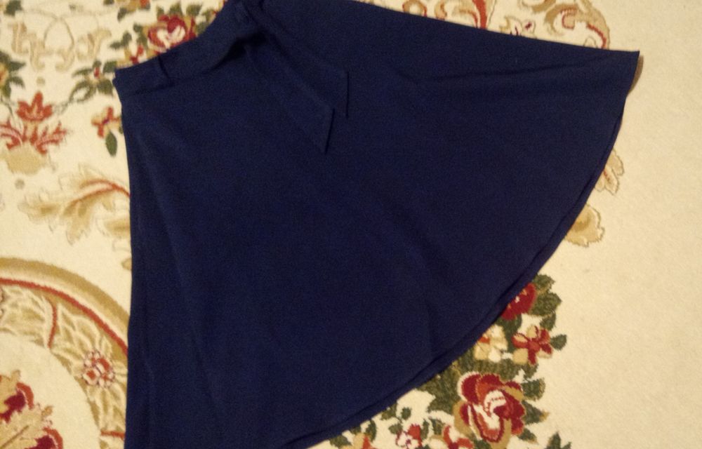 Юбки тёмно-синего цвета