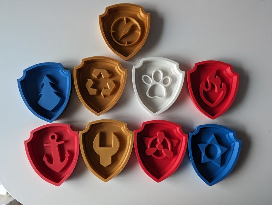 Jucarii de plaja Patrula Catelusilor / Paw Patrol - forme de nisip