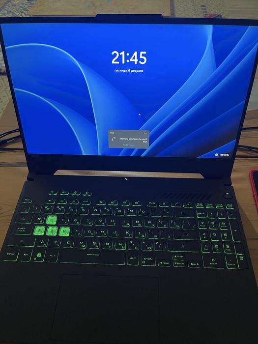 Продам ASUS Tuf Gaming F15