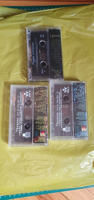 Therion Live in Midgard Magica Lightseeker casete audio