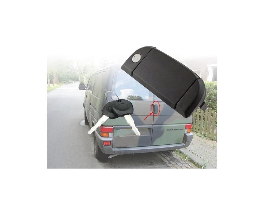 Външна дръжка с патронник и ключове за VW Transporter T4 (1990-2003)