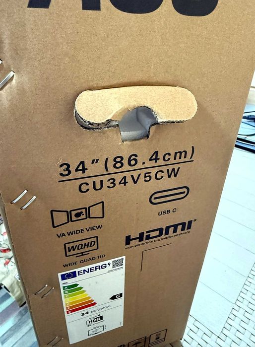 Monitor AOC CU34V5CW 34" curbat
