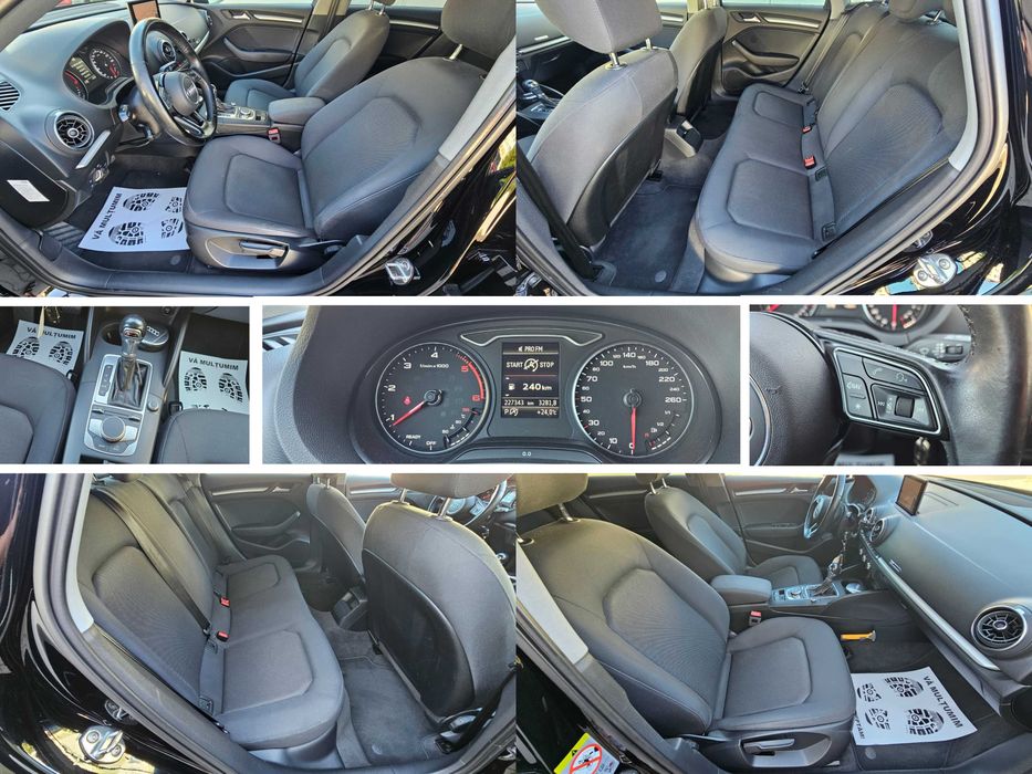 Audi A3 8V Facelift 06.2018 1.6 TDI 115cp S-Tronic / Bixenon Navi INMATRICULAT / TOP
