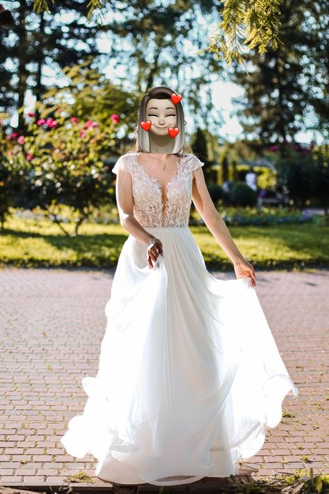 Rochie mireasa matase Best Bride