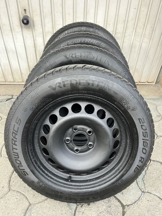 Jante 5x112mm anvelope iarna 205/60 R16, Audi A4 B8, B9, A6, Mercedes!