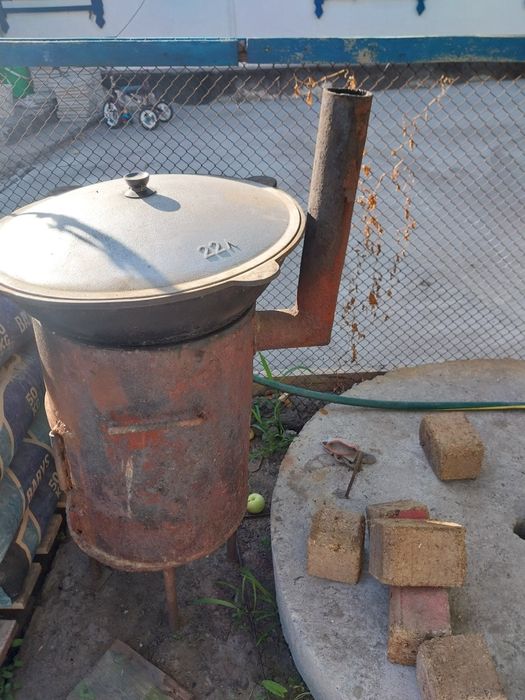 Продам казан и ошақ.