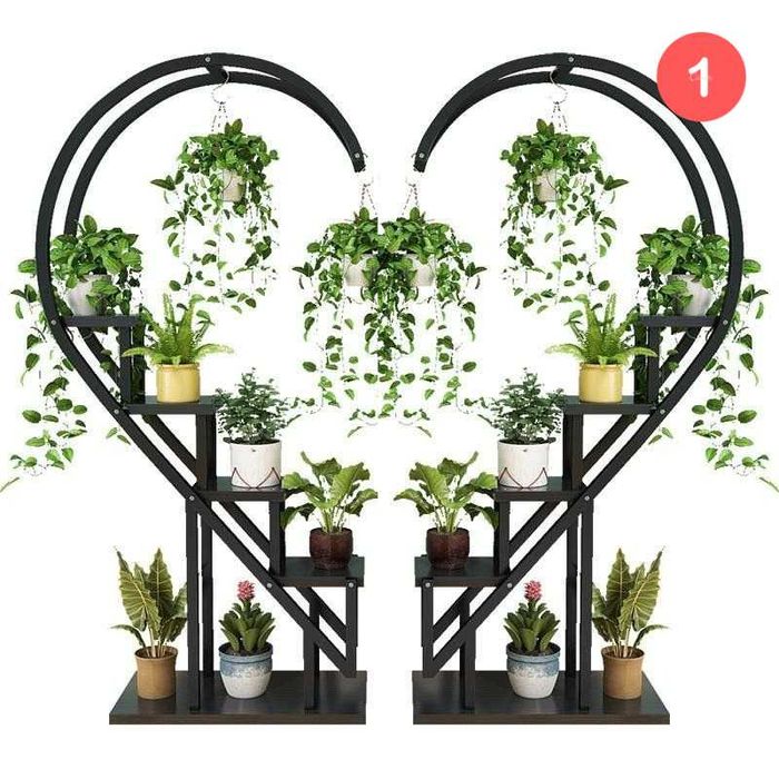 Подставка для цветов в форме сердца гул подставка стеллаж полка 2 вида