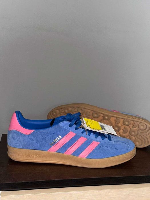 Мъжки обувки Adidas Gazelle Indoor Blue/ Bliss Pink/ Gum