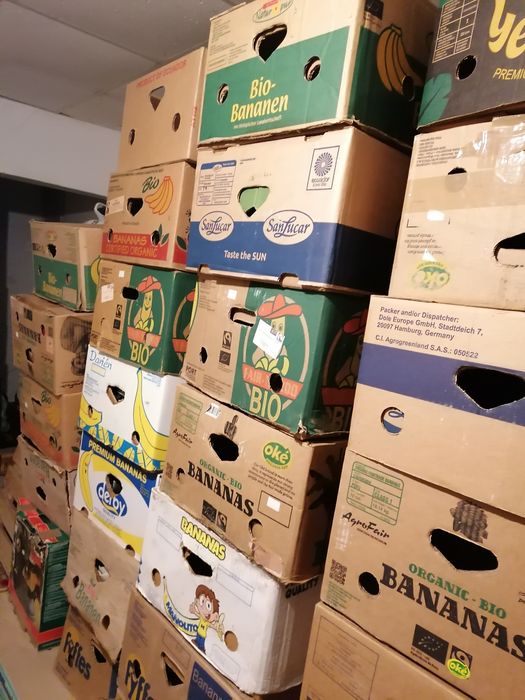 Cutii de  banane