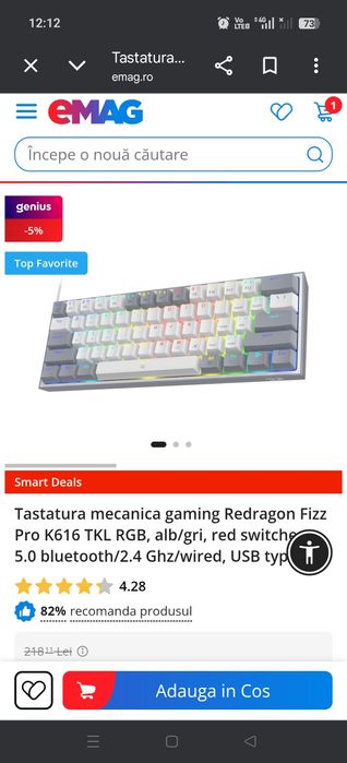 Vând 2 tastaturi de gaming
