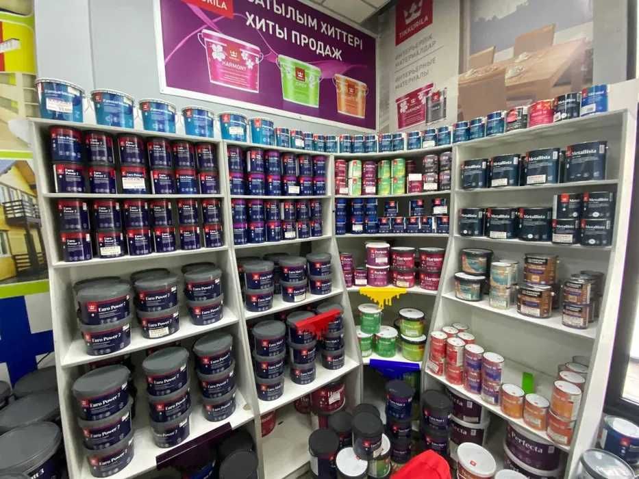 подбор цвета и краски на месте