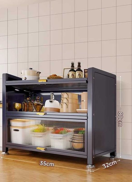 Кухонный шкаф с закрытыми полками / Yopiq polkali oshxona shkafi/OPTOM