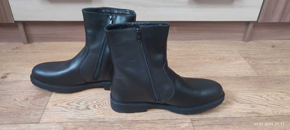 зимние полусапожки