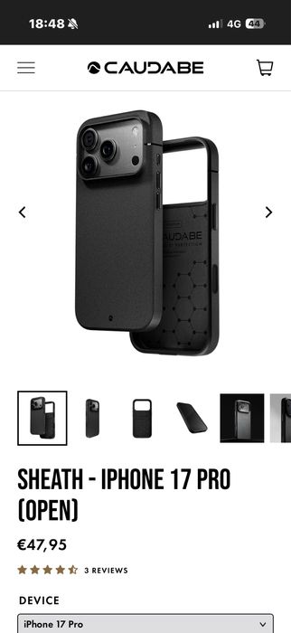 Huse  Premium 17 pro noi CAUDABE SHEATH si TINEEOWL