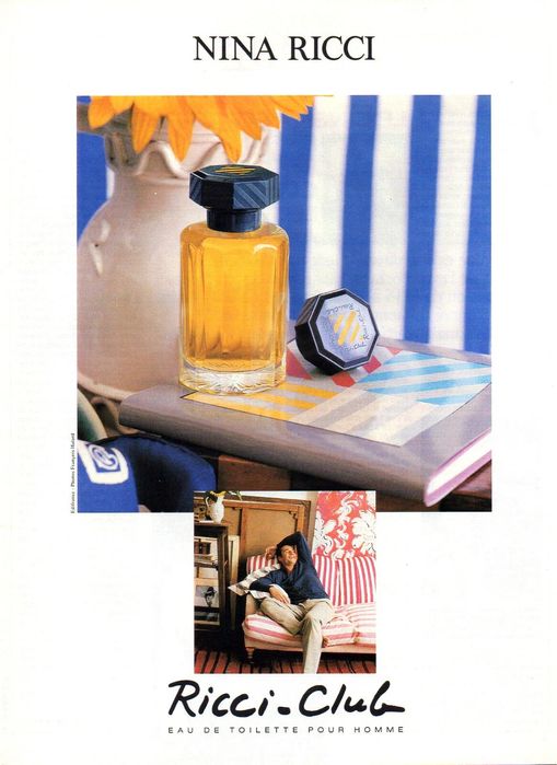 Parfum Nina Ricci Ricci Club Man 100 ml 1990 nou fara cutie retail