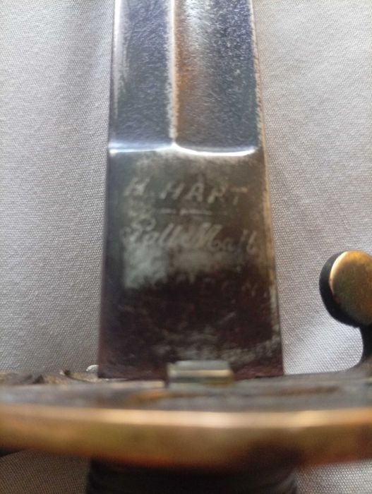 Сабя морска Британска 1822