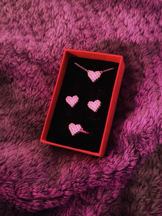 Набор украшентй из серебра