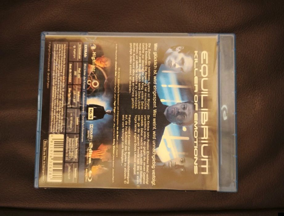 Equilibrium blu-ray