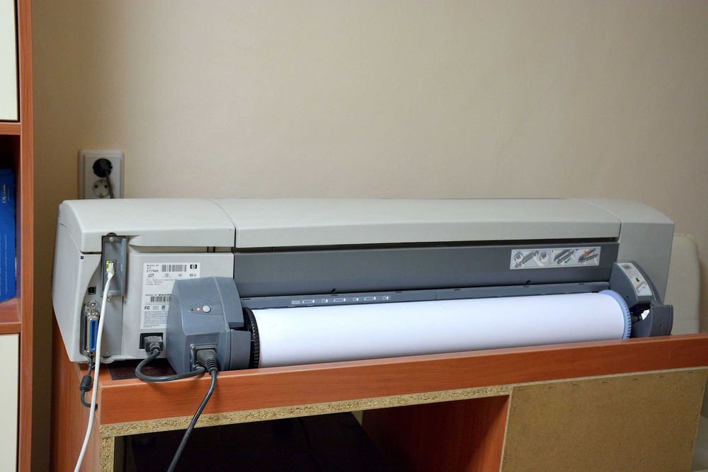 Плотер / широкоформатен принтер HP Designjet 110plus nr, А1+