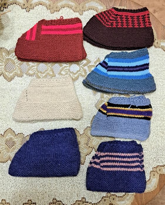 Плетени терлици от вълна