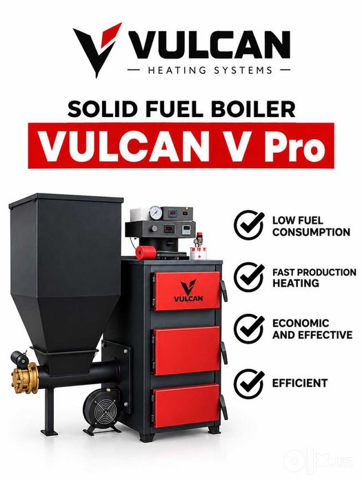 Aqilli katyo'l katyol VULCAN  Комбинированный котёл ВУЛКАН