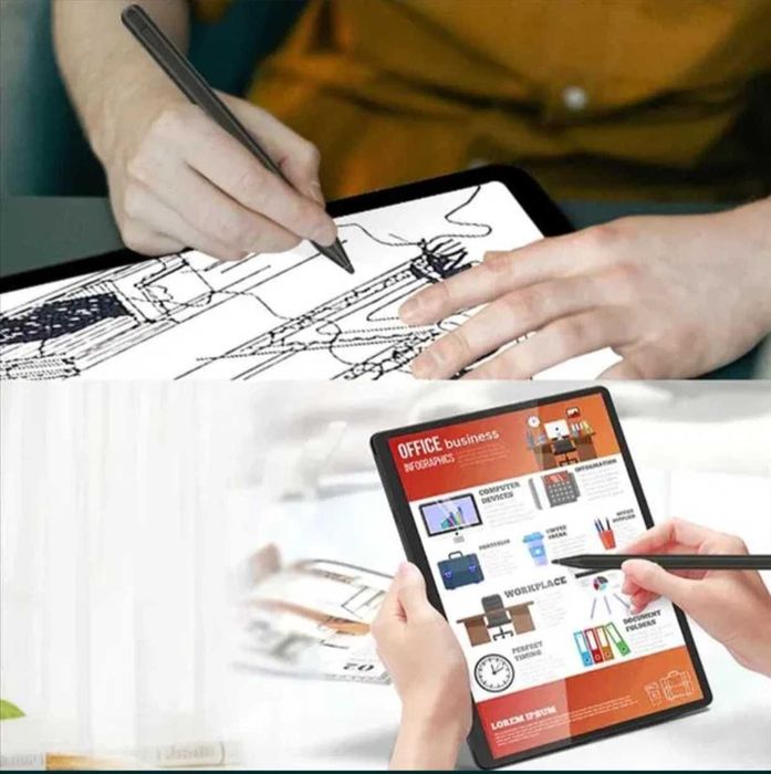 Стилус Писалка (Stylus Pen) с чувствителност на натиск 4096 степени, поддръжка на накланяне, отхвърляне на дланта и функция за изтриване