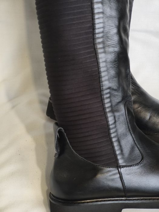 Ботуши естествена кожа, номер 40