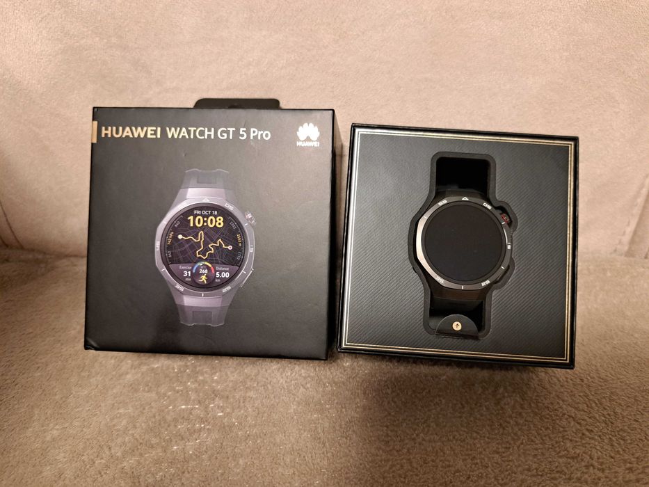 Huawei Watch GT 5 Pro – Лукс, стил и мощ в едно!