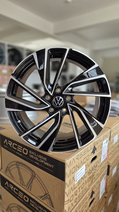 Jante Stil R-Line 18 5x112 Noi VW Golf 5 6 7 8 Passat B6 B7 B8 Tiguan Touran Arteon Skoda Octavia Superb Kodiaq Seat Leon Ateca Cupra Audi A3 Caddy