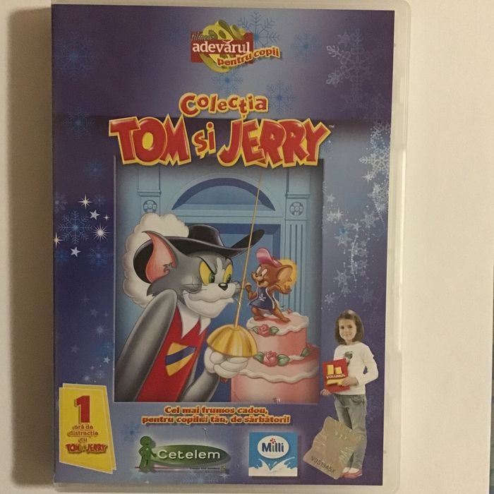 DVD-uri cu desene animate Tom&Jerry
