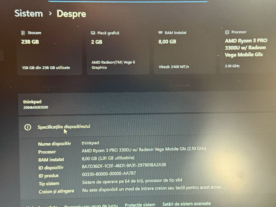 laptop Lenovo thinkpad