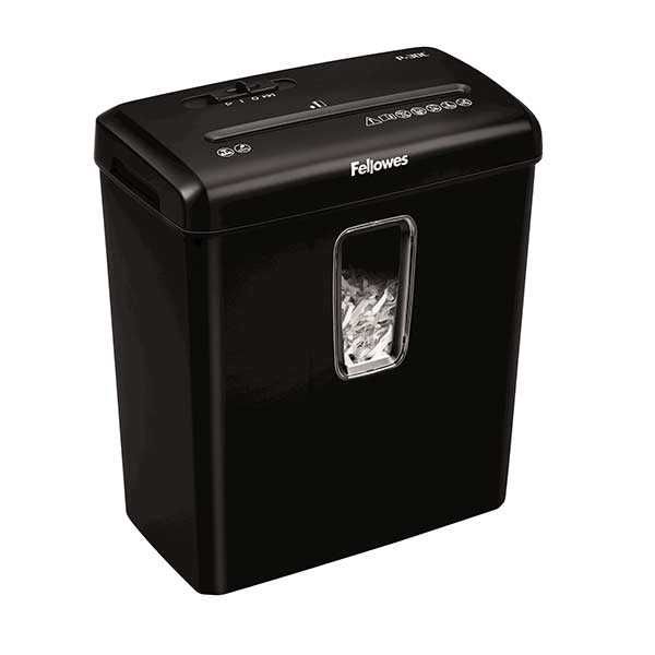 Уничтожитель для бумаги Шредер Fellowes 4х34 мм, 6 л, 15 лтр. FS-60081
