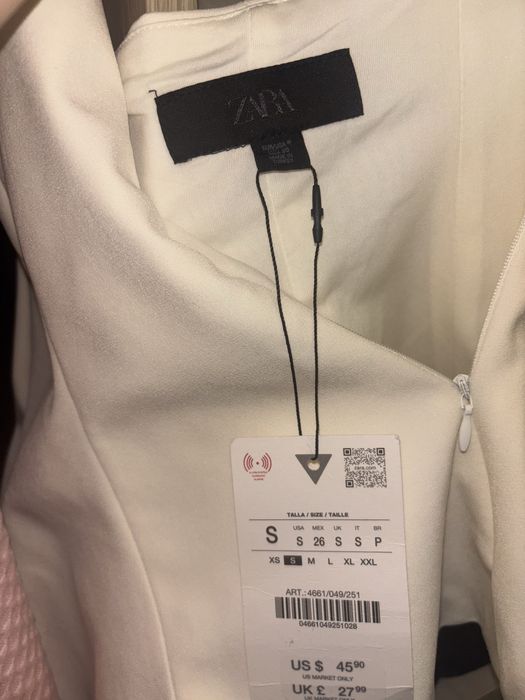 Новый топ с биркой от ZARA