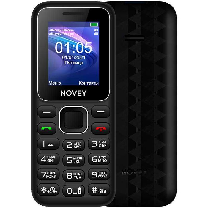 Кнопочный телефон для школьника Novey 105